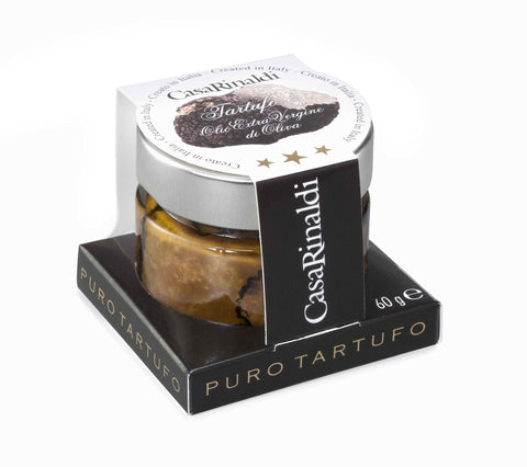 Puro Tartufo Black Truffle Cappaccio in Extra Virgin Olive Oil 60gr