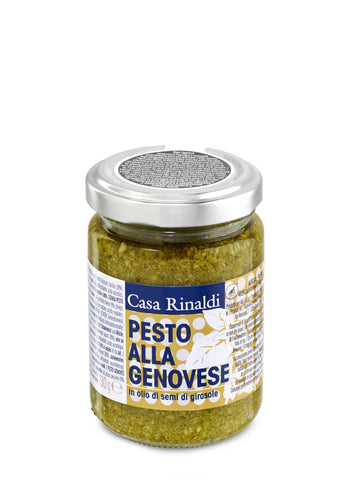 Pesto sauce in olive oil 130gr